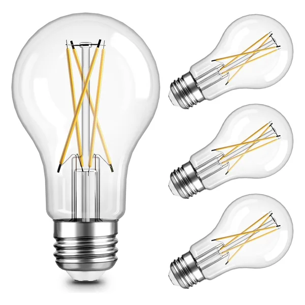 TJOY A19 Edison Filament LED Bulb, 60W Equivalent