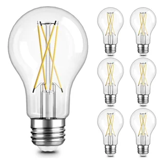 TJOY A19 Edison Filament LED Bulb, 60W Equivalent, 3000K