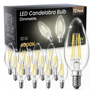 TJOY B11 Candelabra LED Bulb, 450 Lumens, 4000K