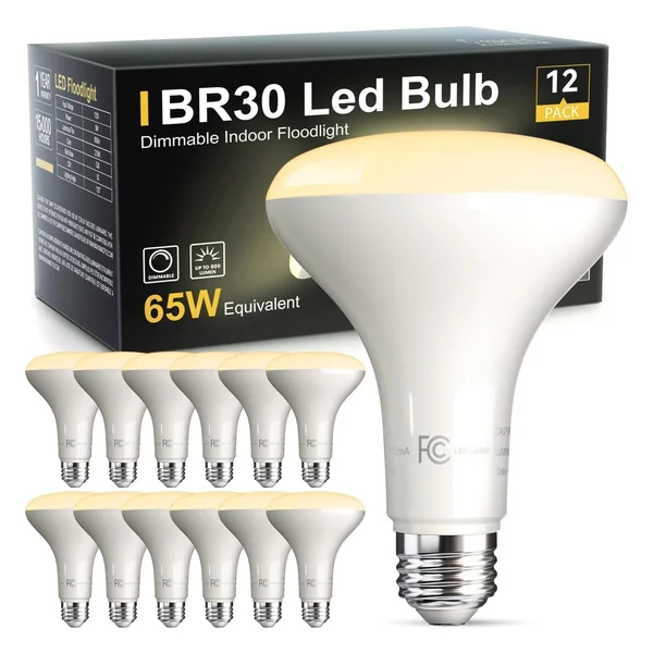 TJOY BR30 LED Flood Bulb, 65W Equivalent