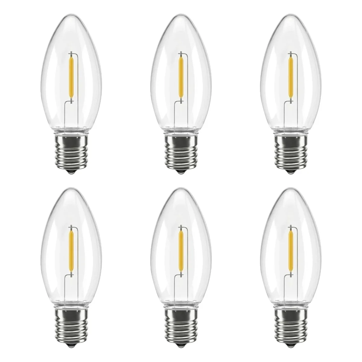 TJOY C7 Night Light LED Bulb, E12, Soft white 2700K