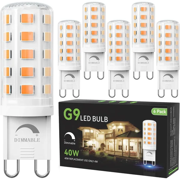 TJOY G9 Dimmable LED Bulb, 40W Equivalent