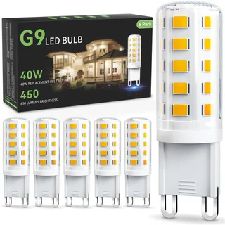 TJOY G9 LED Bulb, 40W Equivalent, 3000K