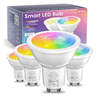 Smart GU10 LED Bulb, Color Changing, thumbnail 2