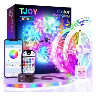 TJOY Kids Bluetooth LED Strip Lights, 100 ft